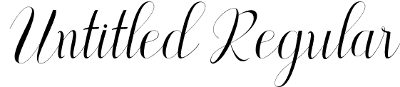 Untitled Regular font - Misley.otf