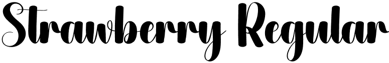 Strawberry Regular font - Strawberry.otf