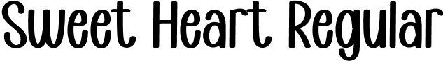 Sweet Heart Regular font - Sweet-Heart.otf