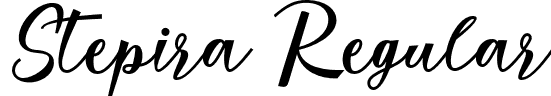 Stepira Regular font - Stepira.otf