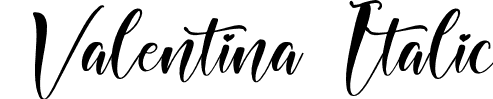 Valentina Italic font - Valentina-Italic.otf