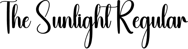 The Sunlight Regular font - The-Sunlight.otf