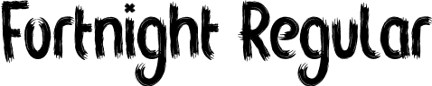 Fortnight Regular font - Fortnight.otf