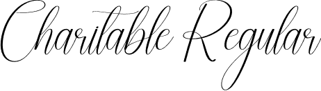 Charitable Regular font - Charitable.otf