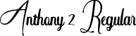 Anthony 2 Regular font - Anthony-2.otf