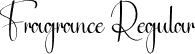 Fragrance Regular font - Fragrance.otf