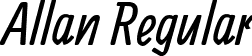 Allan Regular font - Allan-Regular.ttf