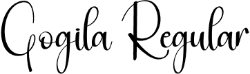 Gogila Regular font - Gogila.otf