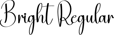 Bright Regular font - Bright.otf