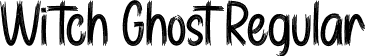 Witch Ghost Regular font - Witch-Ghost.otf