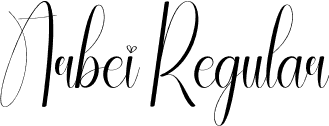 Arbei Regular font - Arbei.otf