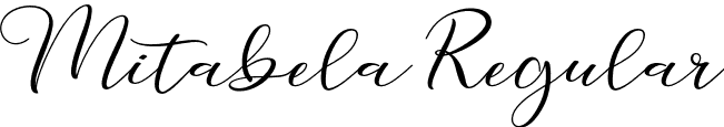 Mitabela Regular font - Mitabela.otf