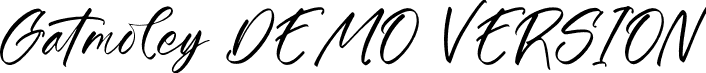 Gatmoley DEMO VERSION font - Gatmoley-DEMO-VERSION.otf