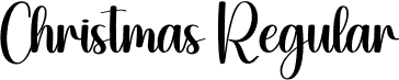 Christmas Regular font - Christmas.otf