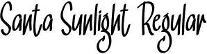 Santa Sunlight Regular font - Santa-Sunlight.otf