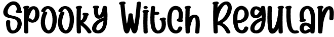 Spooky Witch Regular font - Spooky-Witch.otf