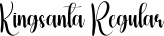 Kingsanta Regular font - Kingsanta.otf