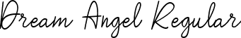 Dream Angel Regular font - Dream Angel.ttf