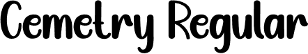 Cemetry Regular font - Cemetry.otf