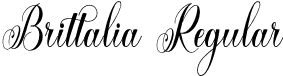 Brittalia Regular font - Brittalia.otf