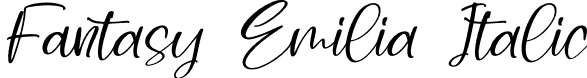 Fantasy Emilia Italic font - Fantasy-Emilia-Italic.otf