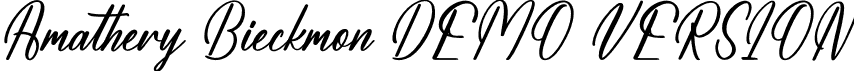 Amathery Bieckmon DEMO VERSION font - Amathery-Bieckmon-DEMO-VERSION.otf