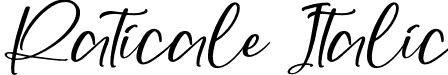 Raticale Italic font - Raticale-Italic.otf