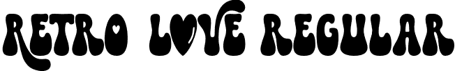 Retro Love Regular font - Retro-Love.otf