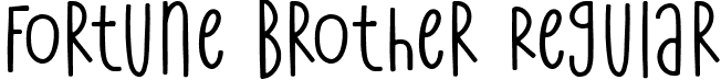 Fortune Brother Regular font - Fortune-Brother.otf