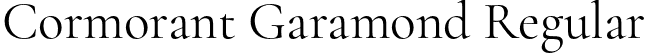 Cormorant Garamond Regular font - CormorantGaramond-Regular.otf