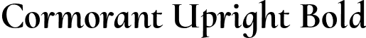 Cormorant Upright Bold font - CormorantUpright-Bold.otf