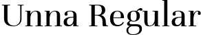 Unna Regular font - Unna-Regular.ttf