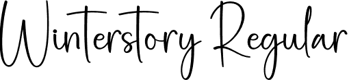 Winterstory Regular font - Winterstory.otf