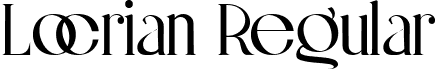 Locrian Regular font - locrian-regular.ttf