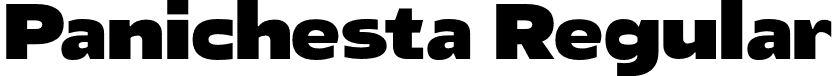 Panichesta Regular font - panichesta.otf