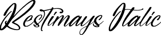 Bestimays Italic font - Bestimays-Italic.otf