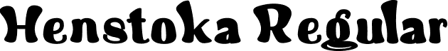 Henstoka Regular font - Henstoka.ttf