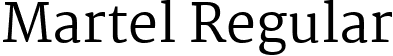 Martel Regular font - Martel-Regular.ttf