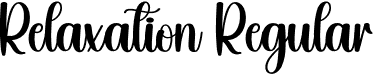 Relaxation Regular font - Relaxation.otf