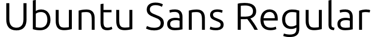 Ubuntu Sans Regular font - UbuntuSans-Regular.otf