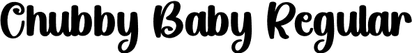 Chubby Baby Regular font - Chubby-Baby.otf