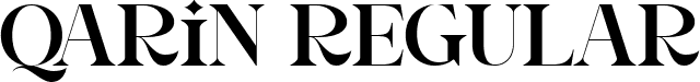 Qarin Regular font - Qarin.ttf