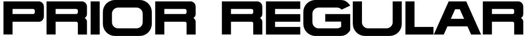 Prior Regular font - prior.otf