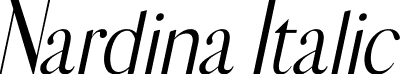 Nardina Italic font - Nardina Italic.otf