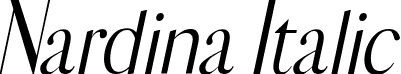 Nardina Italic font - Nardina Italic.ttf