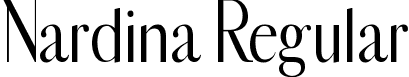 Nardina Regular font - Nardina Regular.ttf