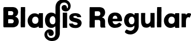 Bladis Regular font - Bladis.ttf