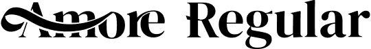 Amore Regular font - Amore.otf