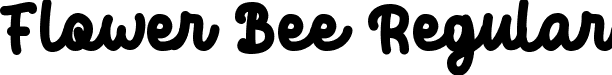 Flower Bee Regular font - Flower Bee.ttf