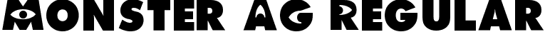 Monster AG Regular font - Monster AG.ttf